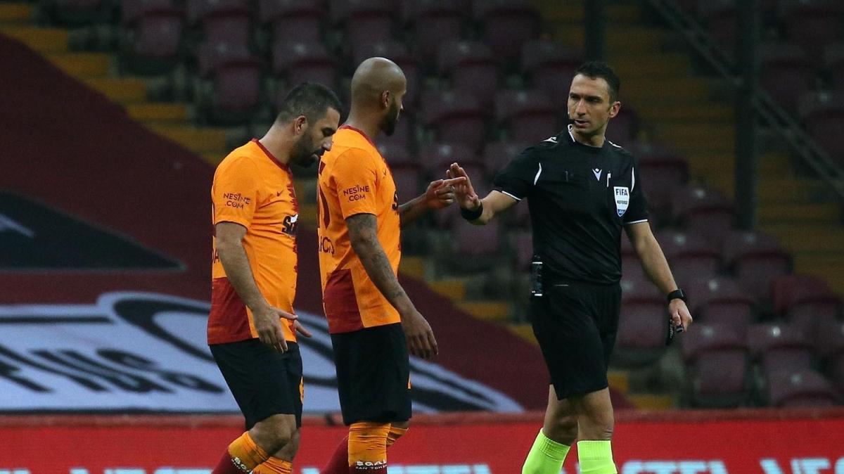 Galatasaray'da Arda Turan ve Marcao cezal duruma dt