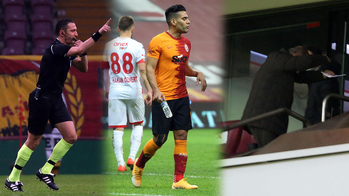 Galatasaray'da Falcao depremi