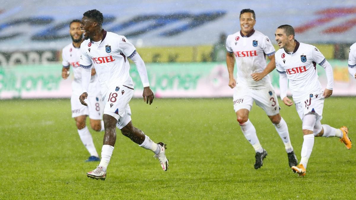 te Trabzonspor'un Karagmrk ma muhtemel 11'i