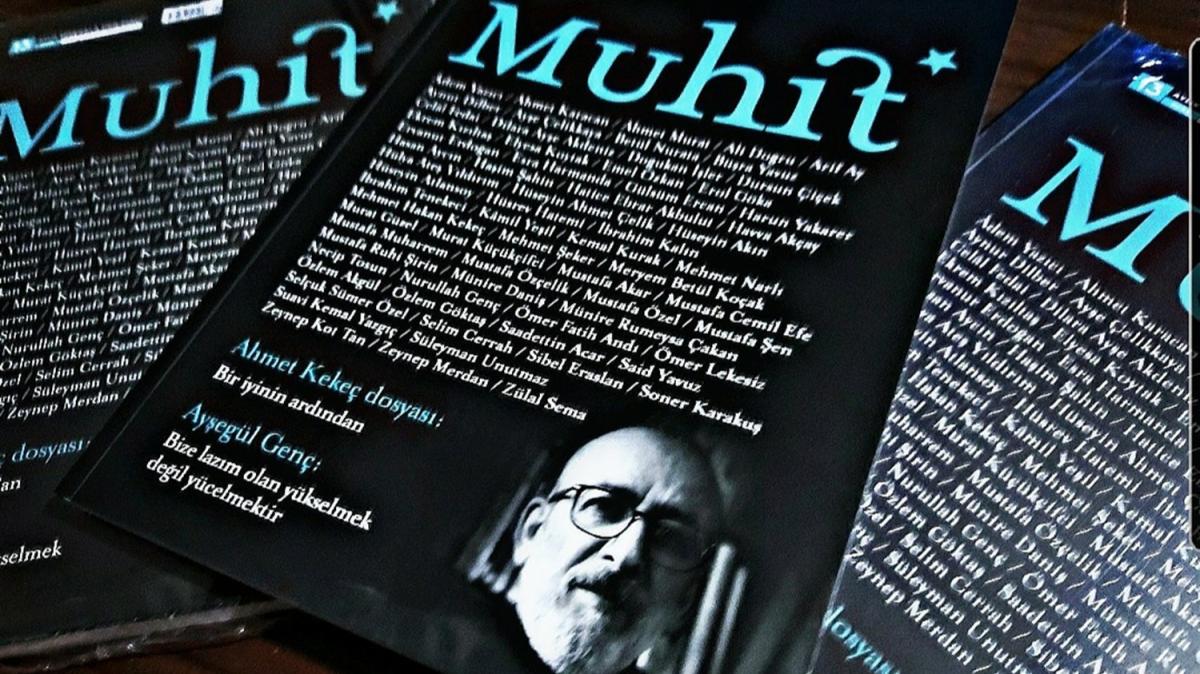 Muhit dergisi, ocak saysn Usta Gazeteci Ahmet Keke'e ayrd