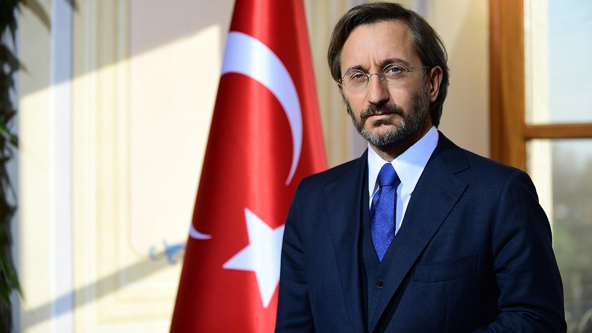 �leti�im Ba�kan� Altun, �ehit Fethi Sekin'i 'Yi�itler Destan�' t�rk�s�yle and�