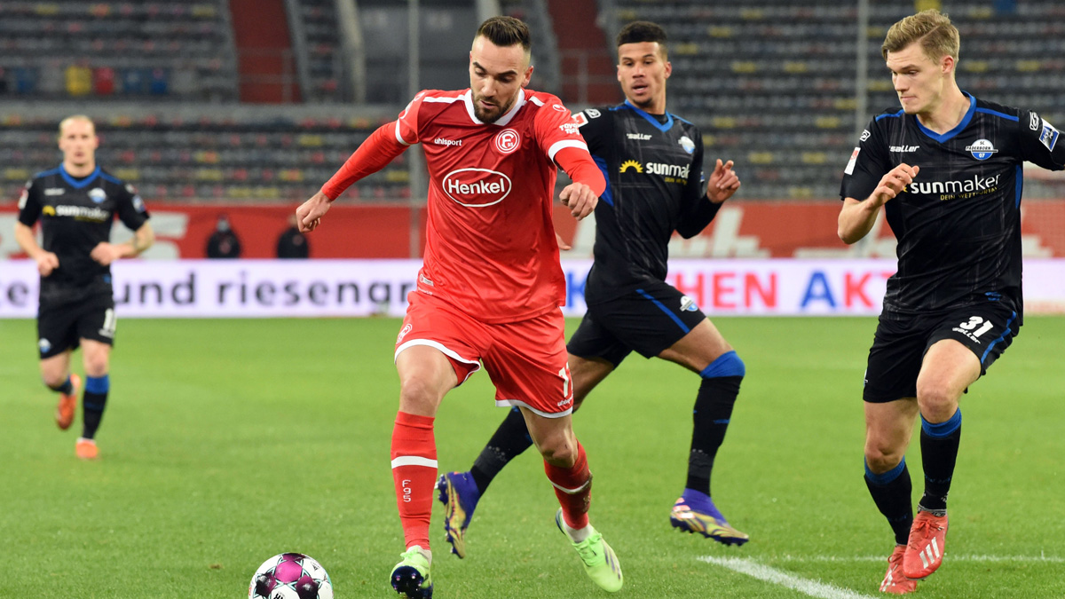 Kenan Karaman D�sseldorf'u galibiyete u�urdu
