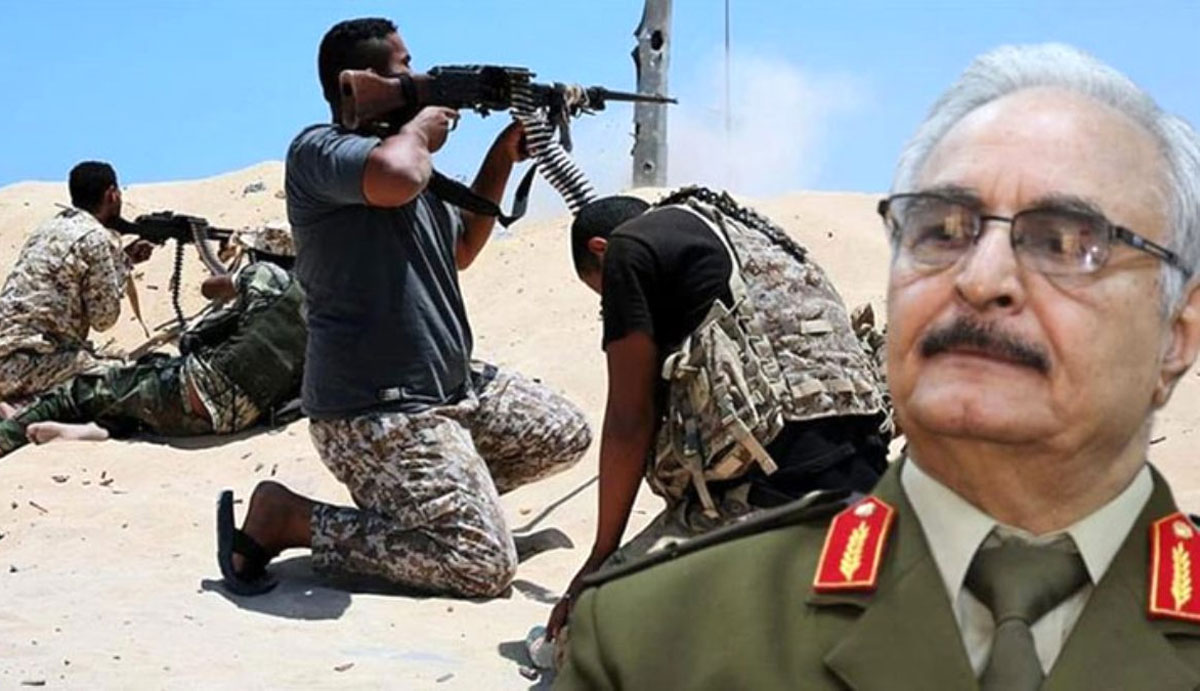 Darbeci Hafter'in tehlikeli ad�m�na BAE d���ndaki �� destek�isinden ret!
