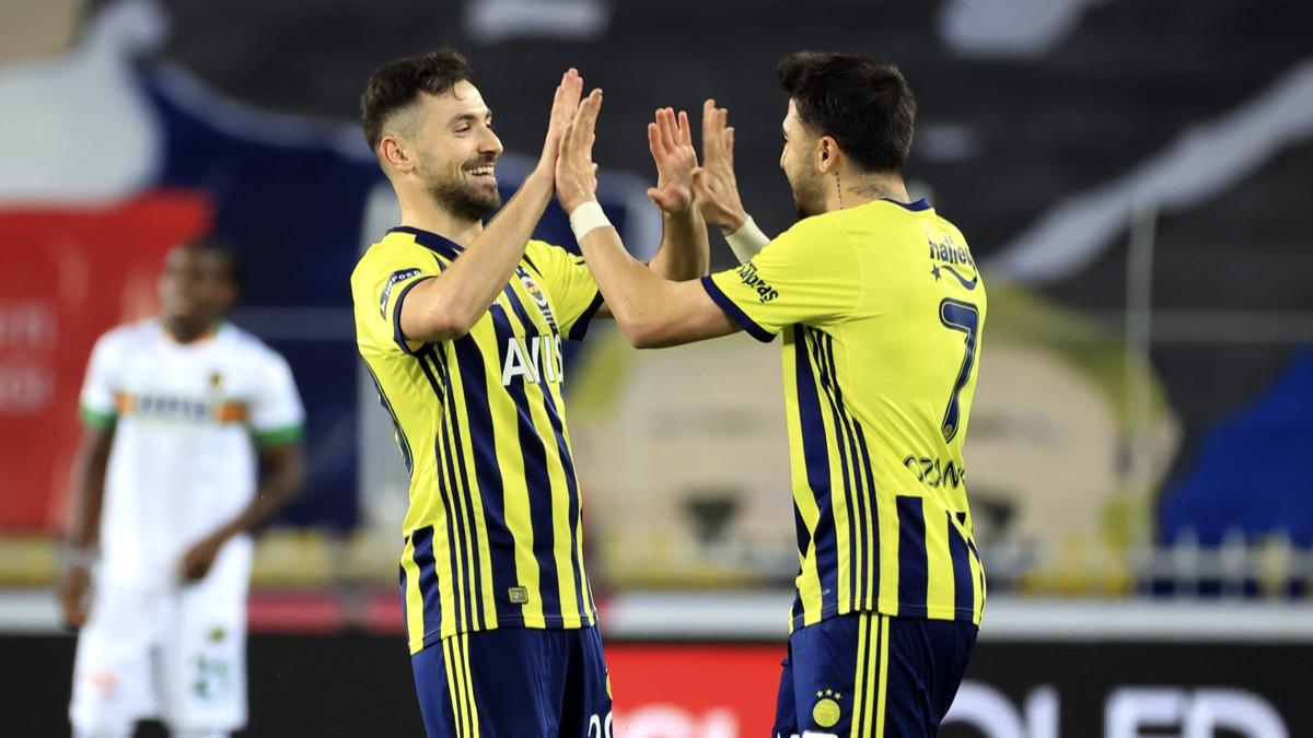 Ma sonucu: Fenerbahe 2-1 Alanyaspor