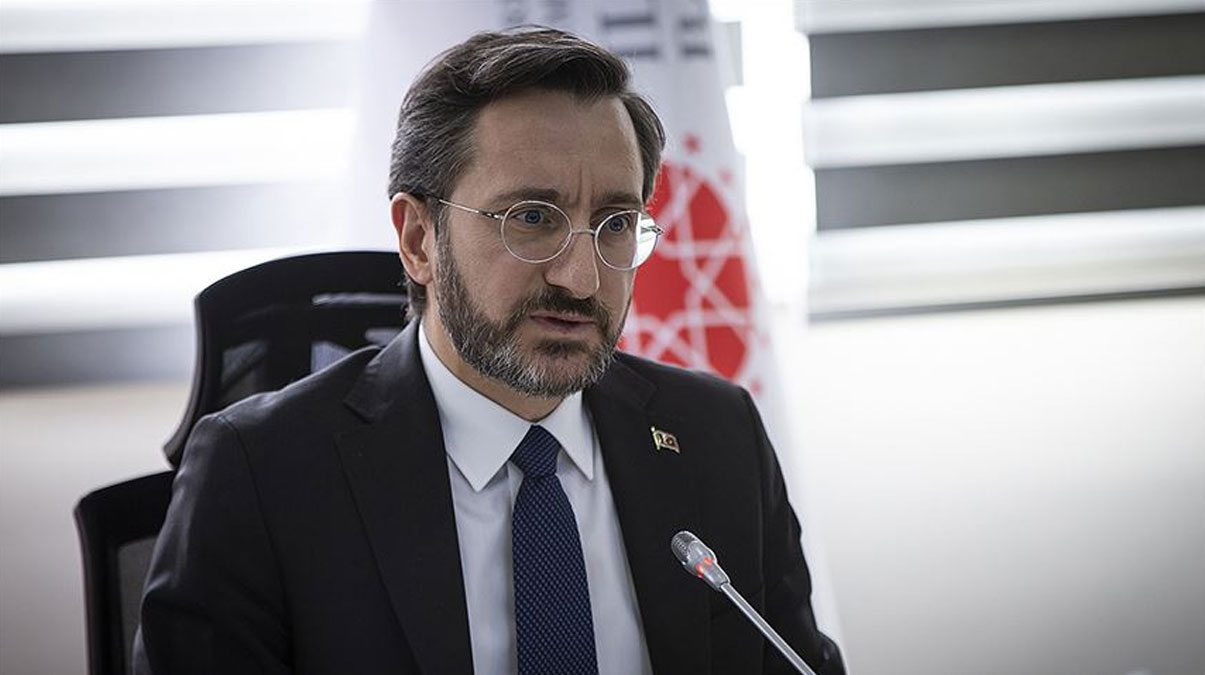 �leti�im Ba�kan� Altun'dan ABD'deki olaylara ili�kin payla��m