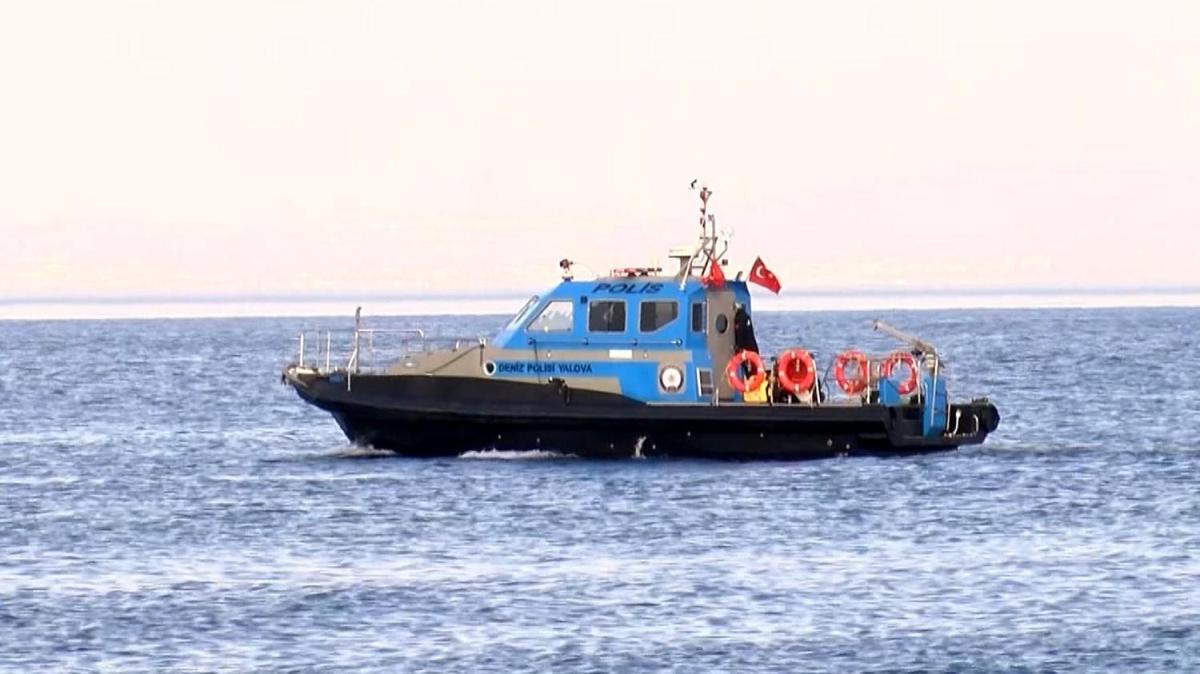 Sandalla ald denizde kaybolan genci arama almalar 4'nc gnnde