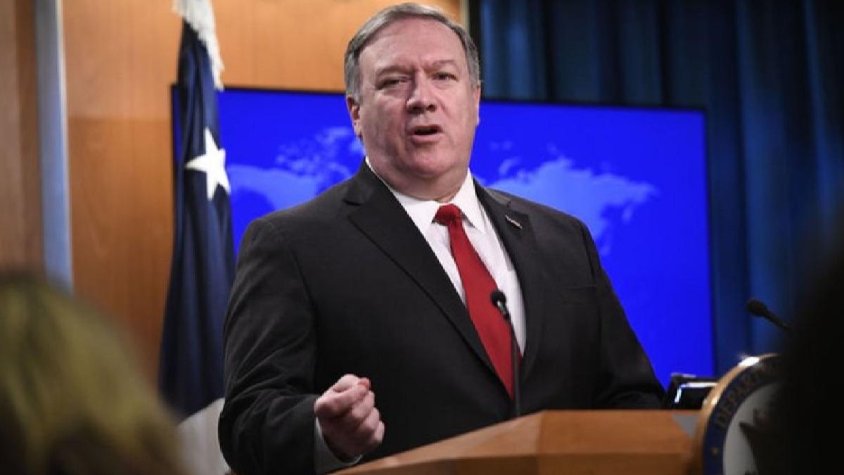 Pompeo duyurdu! ABD'den nemli alm: Tm kstlamalar kaldryoruz