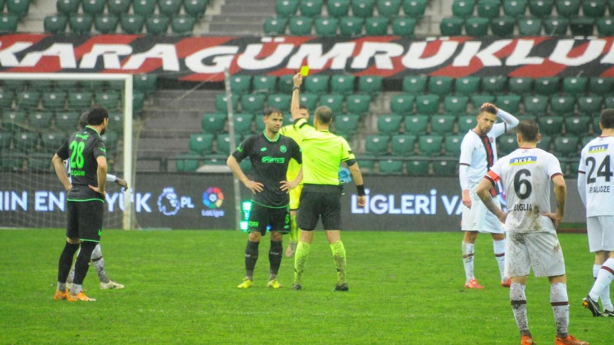 Konyaspor'dan Serkan Tokat'a penalt tepkisi