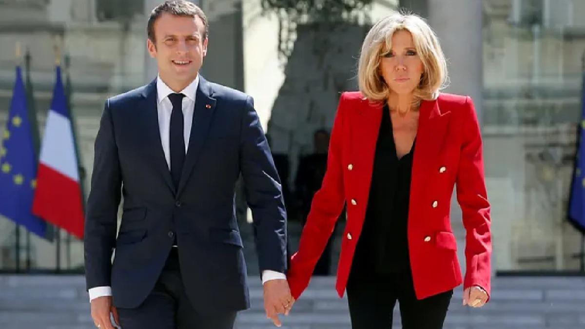 Macron ve ei Brigitte ile ilgili bomba iddia: Utan verici