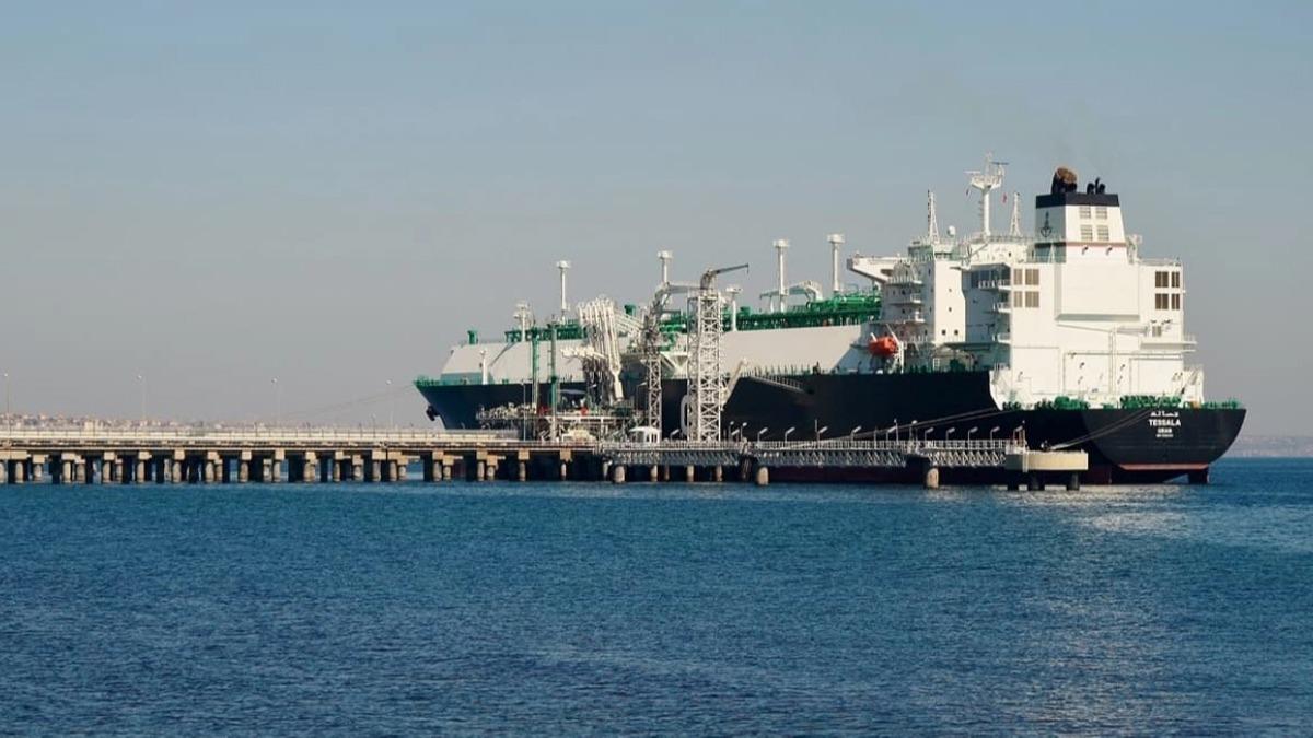 Nijerya'dan yola kan LNG gemisi nmzdeki gnlerde Trkiye'de olacak
