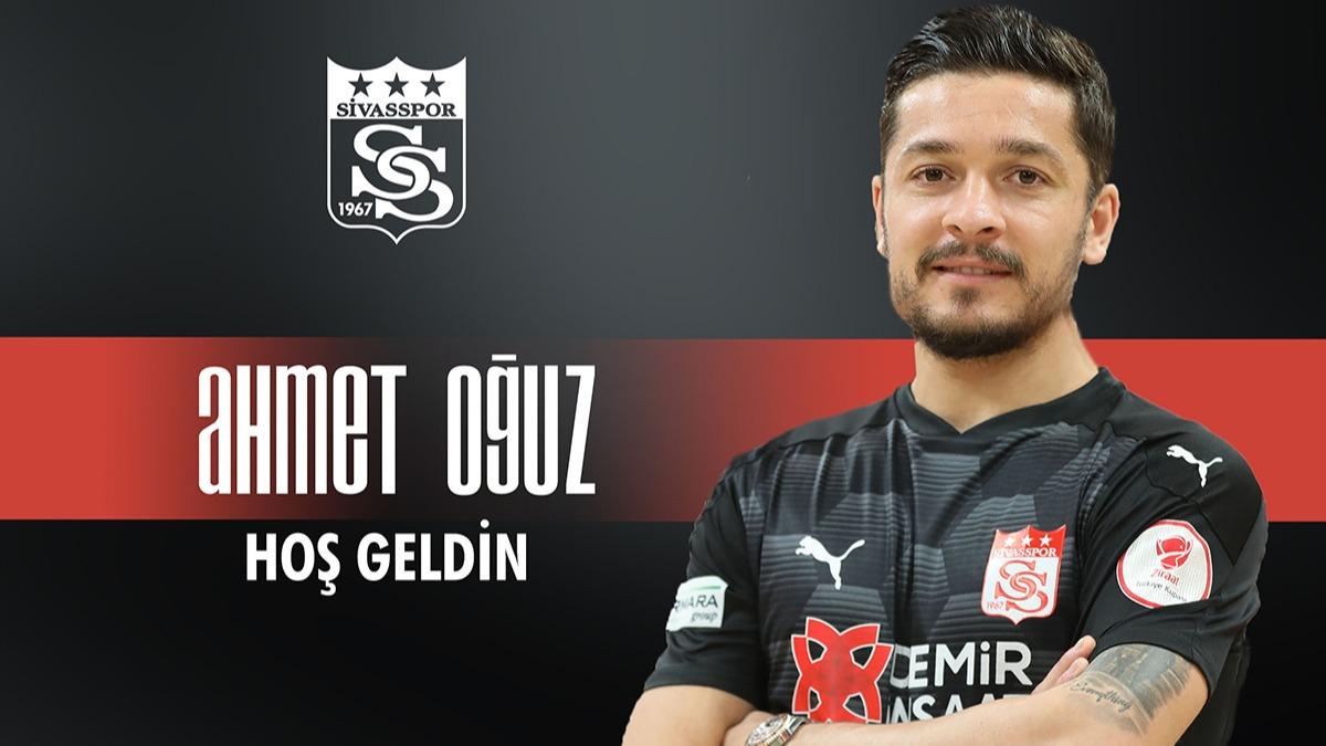 Ahmet Ouz resmen Sivasspor'da