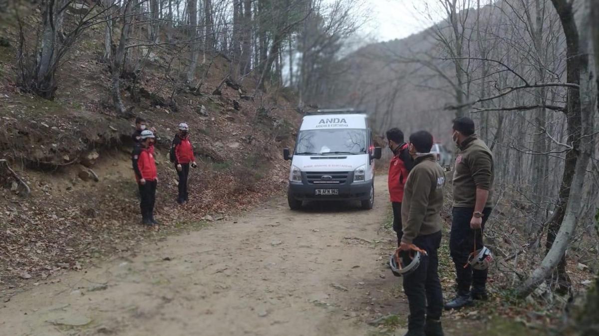 Bursa'da mahsur kalan kii kurtarld 