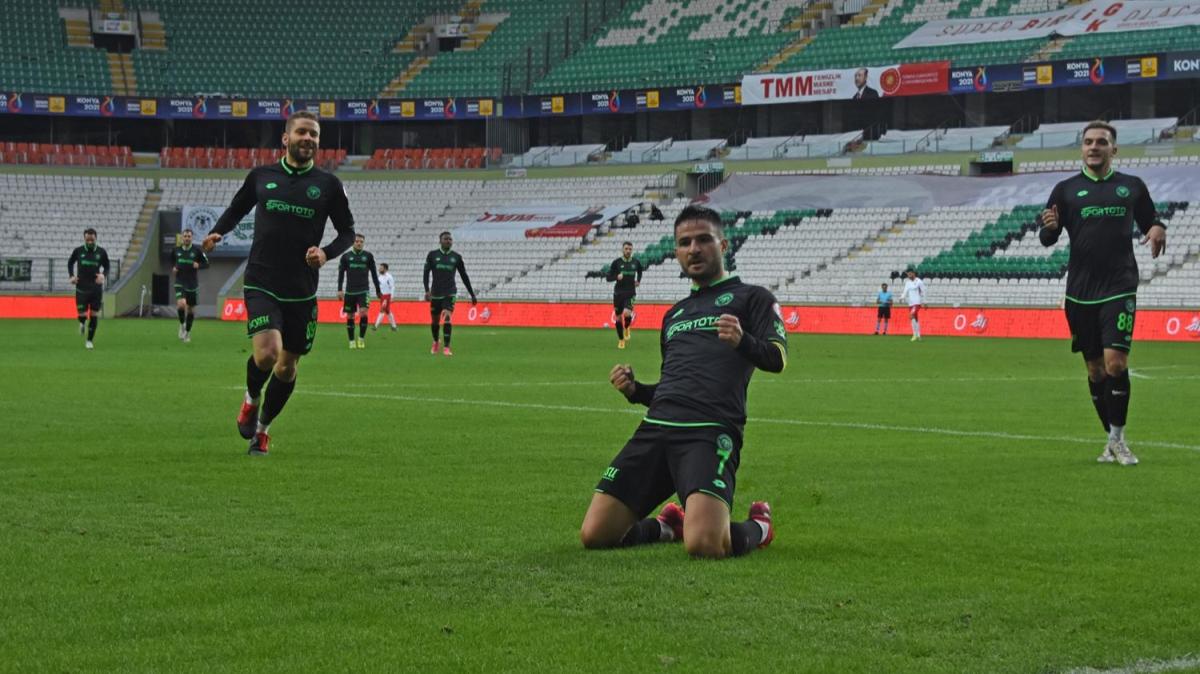 Konyaspor, Gaziantep FK'y eleyerek Trkiye Kupas'nda eyrek finale ykseldi