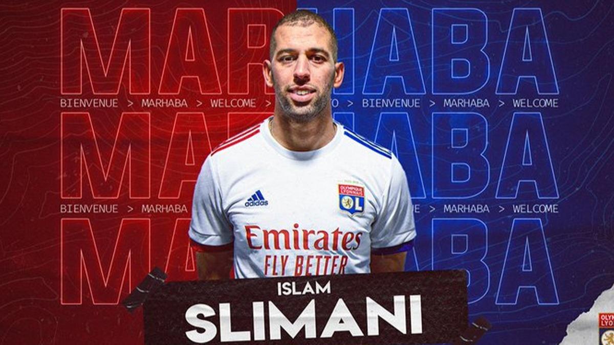 Slimani, Olympique Lyon'a transfer oldu