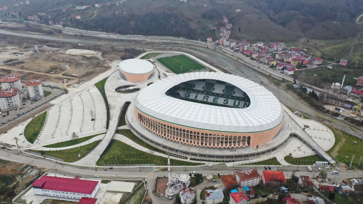 Giresunspor, yeni stadna kavuuyor 
