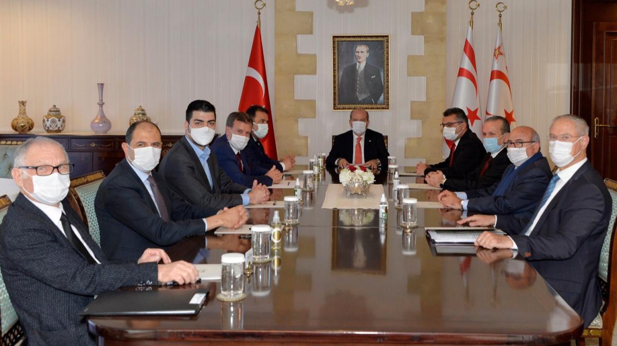 KKTC Cumhurbakan Tatar: Bu topraklardaki varlmz Trkiye ile birlikte srdreceiz