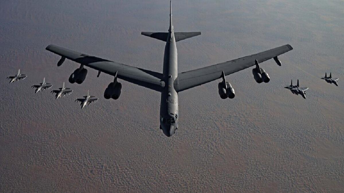 Scak blgede B-52'lerle gzda!