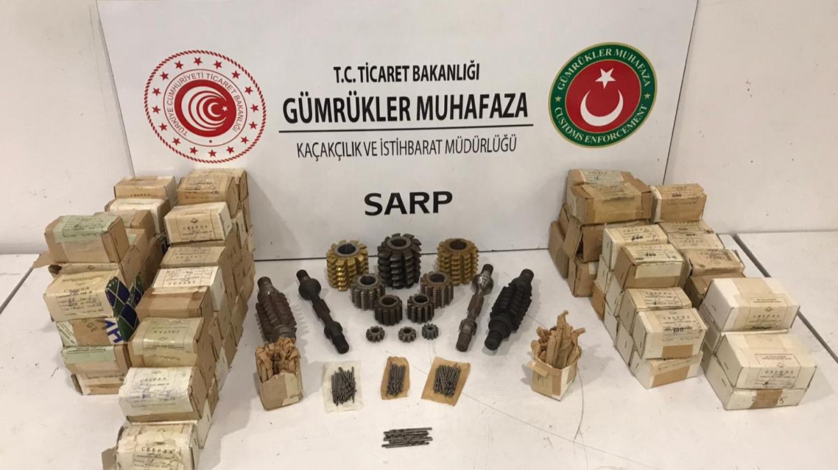 Sarp Snr Kaps'nda kaaklara gz atrlmyor