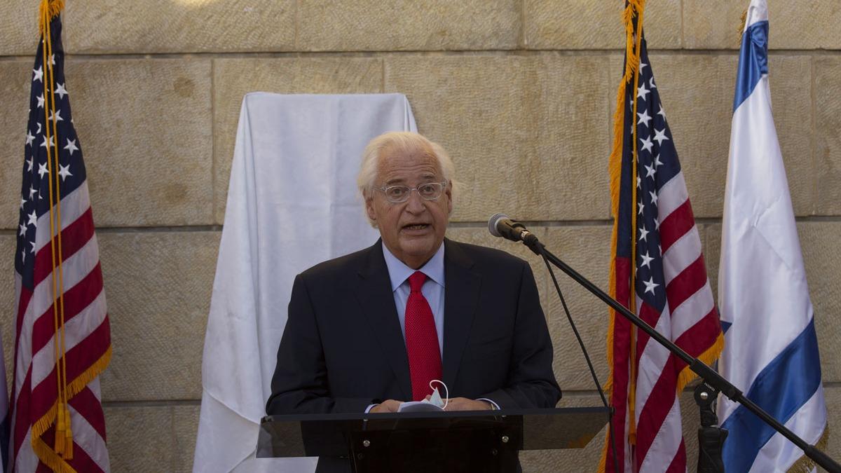 ABD'nin srail Bykelisi Friedman: Biden'n ran'n nkleer dosyasna ilikin atamalar endie yaratyor