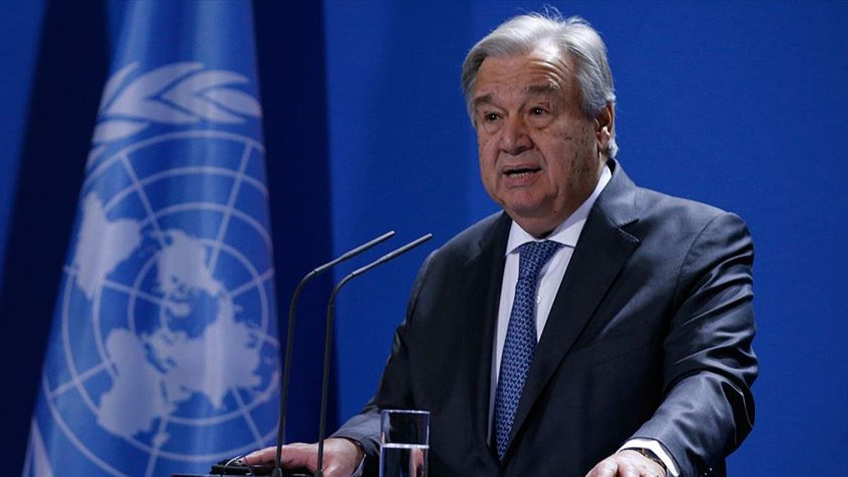 Guterres: Uluslararası hukuka göre açık bir ihlal