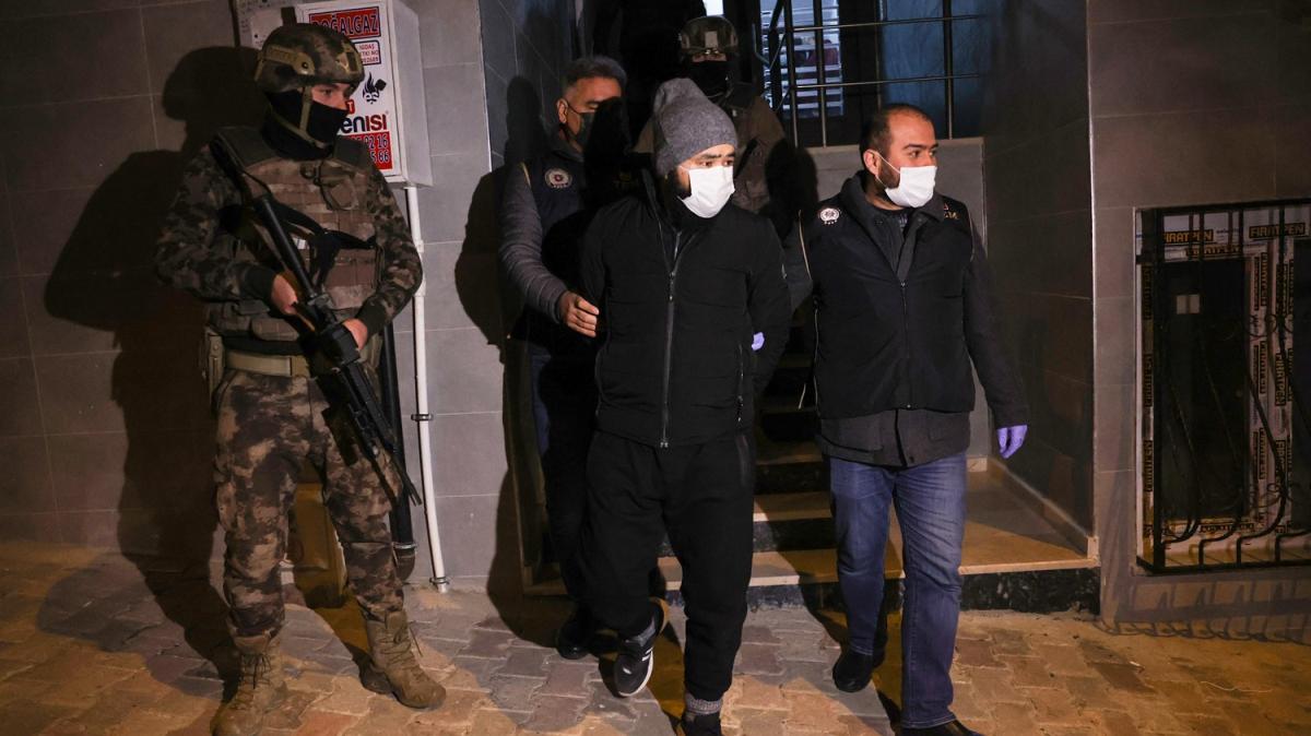 stanbul'da terr rgt DEA operasyonu