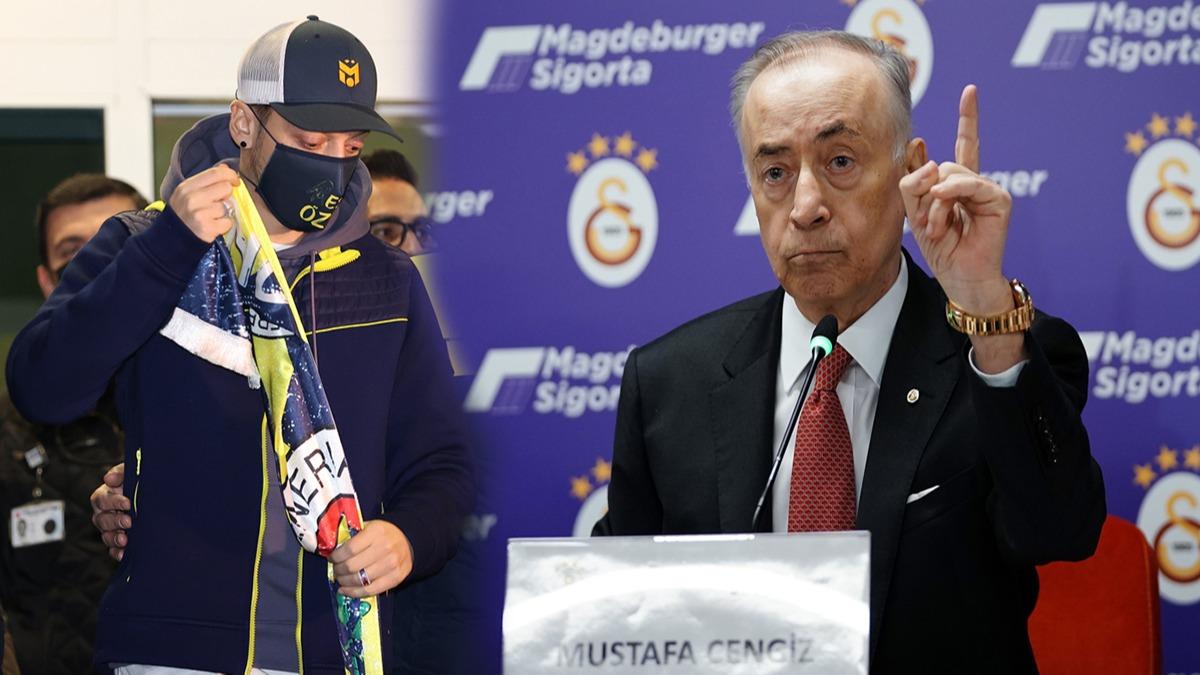 Mustafa Cengiz'den olay Mesut zil aklamas: ''Trkl reddedene...''