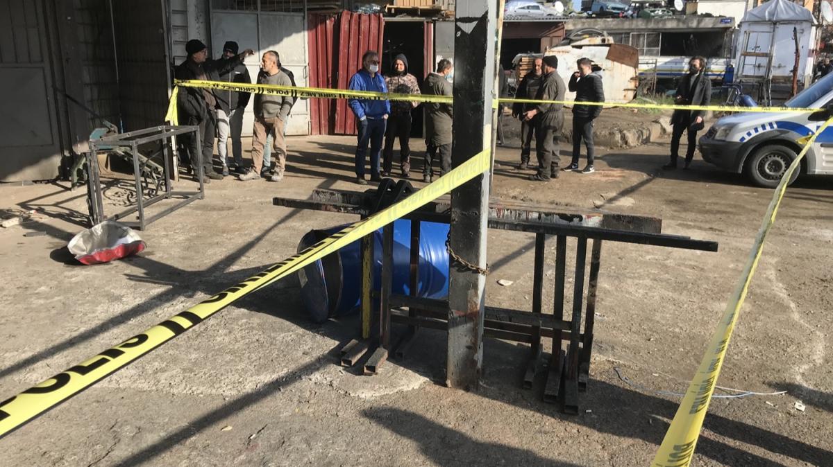 Samsun'da atlyede patlama: 1 l