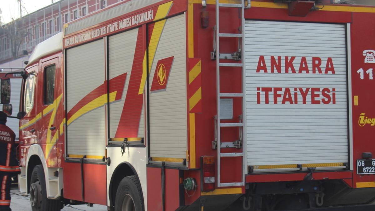 Ankara'da hastane yangn: 2 kii dumandan etkilendi