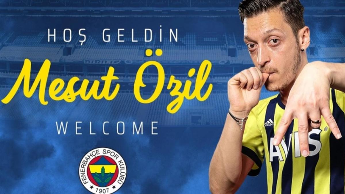Mesut zil resmen Fenerbahe'de