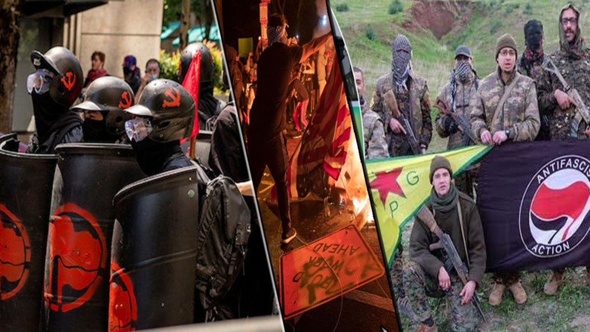 ABD'de terr rgt PKK/YPG balantl Antifa tehdidi! Besledikleri terrist dostlar balarna bela oldu