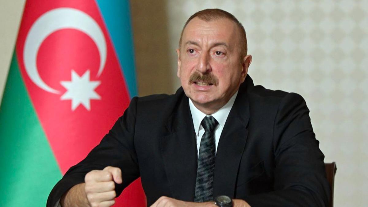 Aliyev duyurdu: Karaba'n imar almalarnda dost lkelerle ortaklk yapacaz