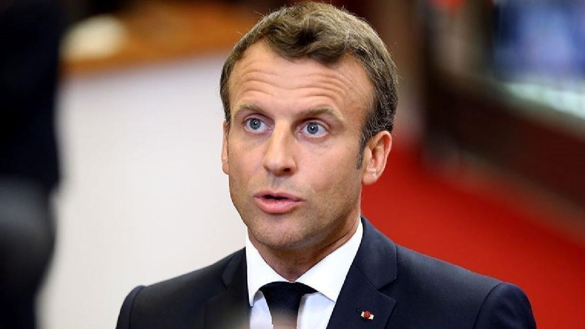 Fransa Cumhurbakan Macron, 'smrge raporundan' sonra Cezayirli mevkidayla grt