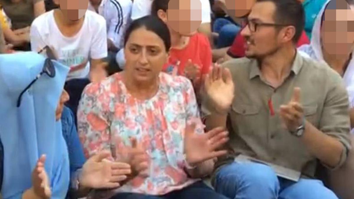 Terr soruturmasnda aranan zanl, HDP'li vekillerle yan yana 