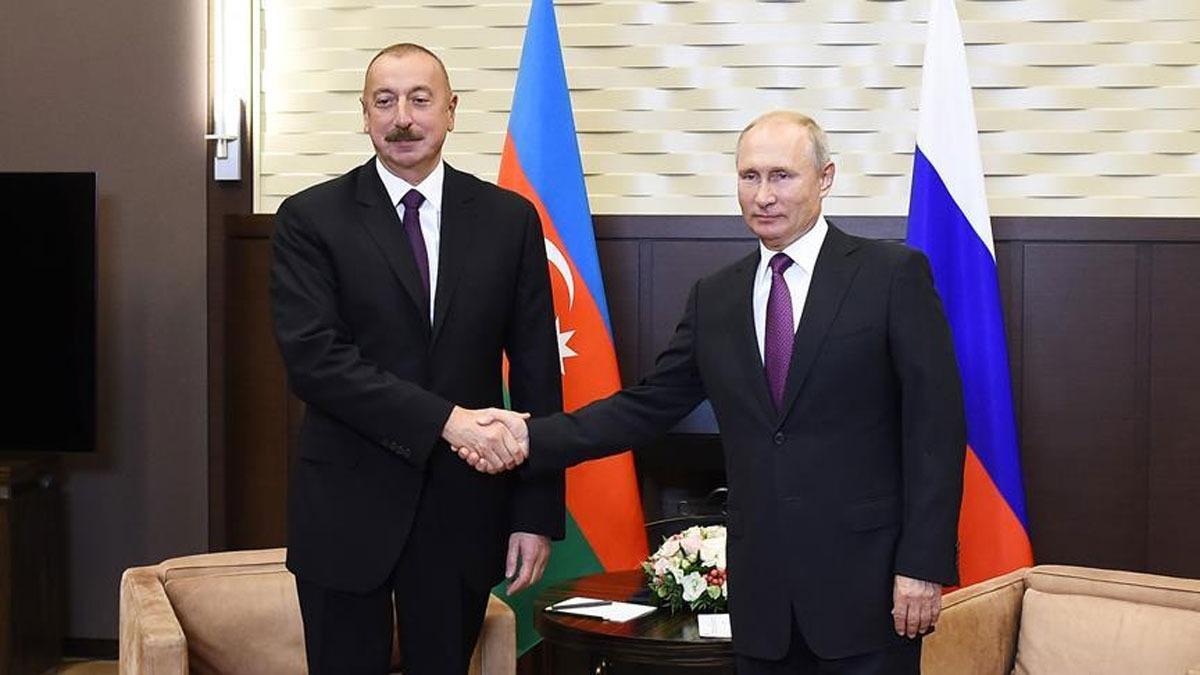 Putin ve Aliyev, Trk-Rus Ortak Gzlem Merkezini grt