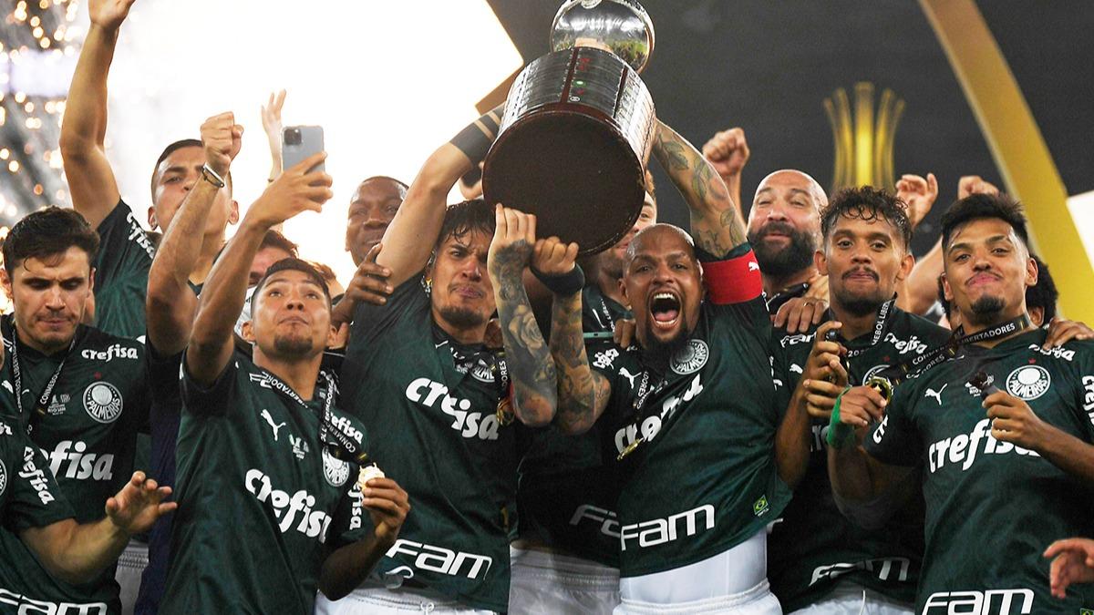 Santos'u uzatmada yenen Palmeiras, Libertadores Kupas ampiyonu oldu
