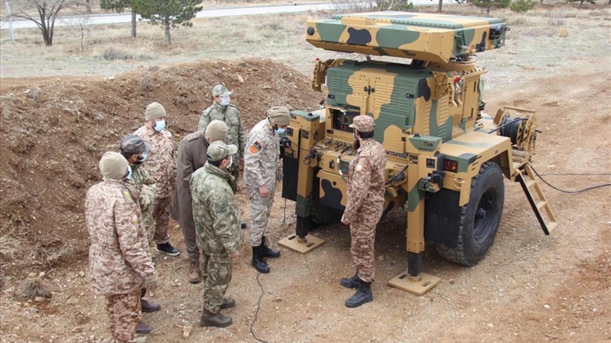 Libyal askerler,''Hava Savunma Silah Sistemleri Eitimi''ni tamamlad 