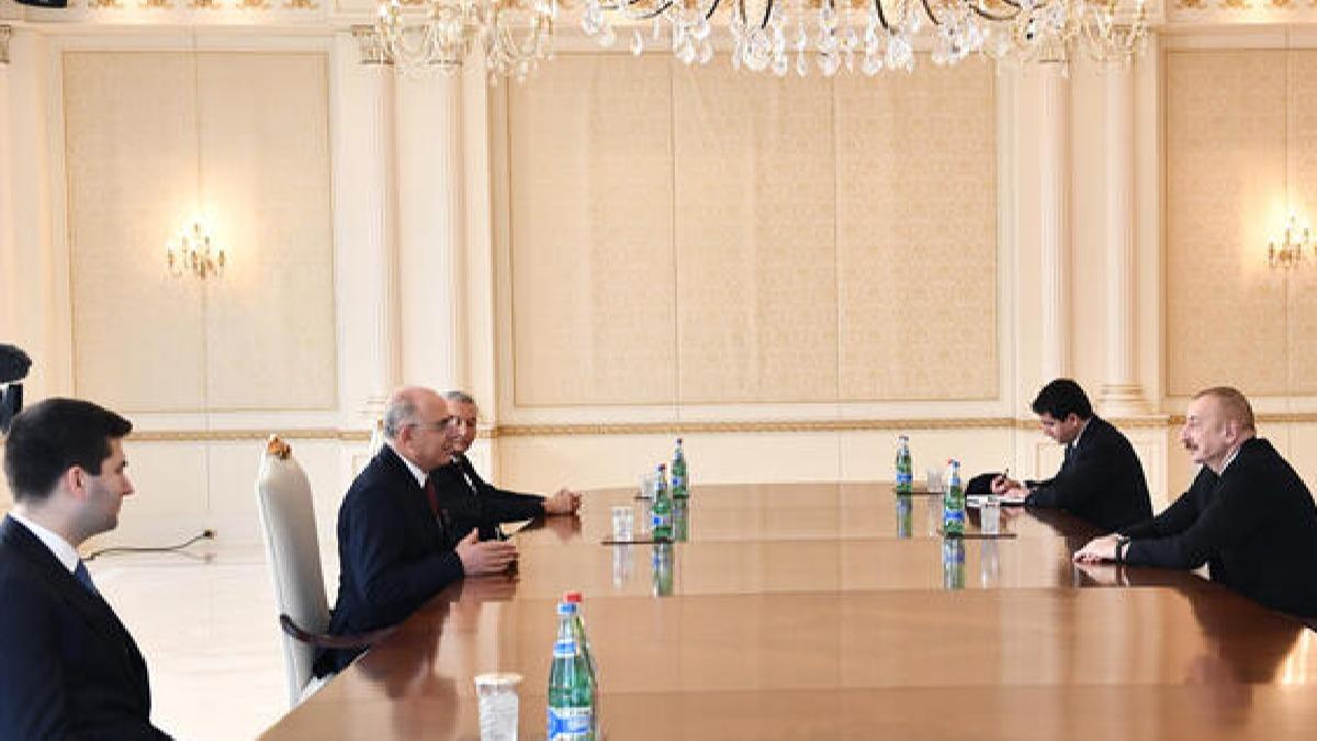 Azerbaycan Cumhurbakan lham Aliyev MHP heyetini kabul etti 