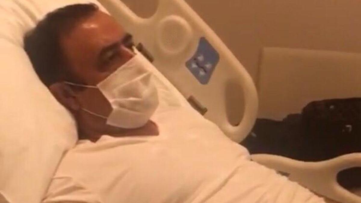 Mahmut Tuncer yksek tansiyon ikayetiyle dn gece hastaneye kaldrld