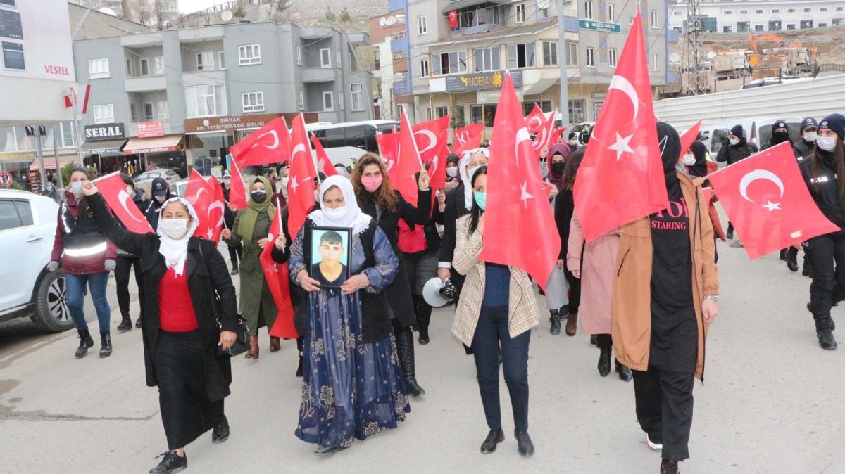 Acl aileler rnak HDP il binas nndeki eylemlerini srdrd