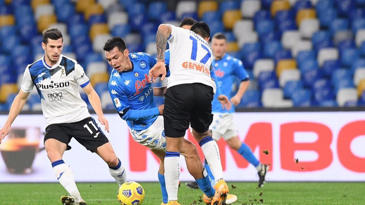 Napoli, Atalanta manda gol sesi kmad