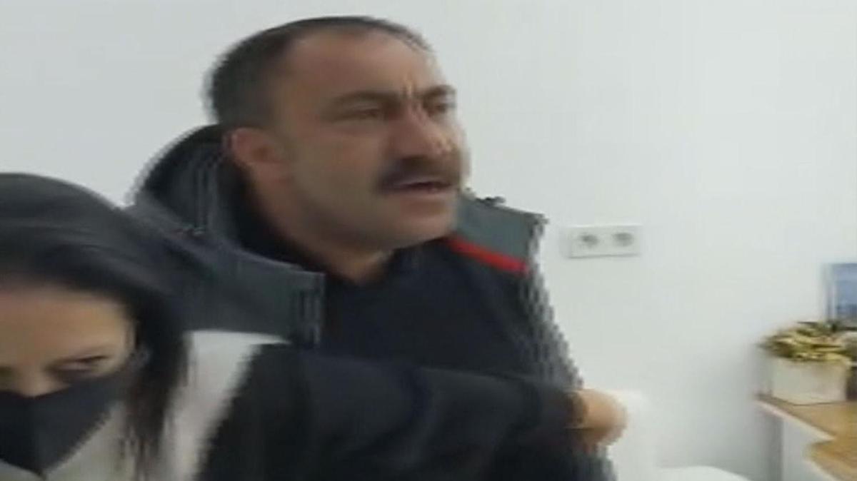 Anbean kaydedildi! 'Karma bardn' dedi di hekimine saldrd