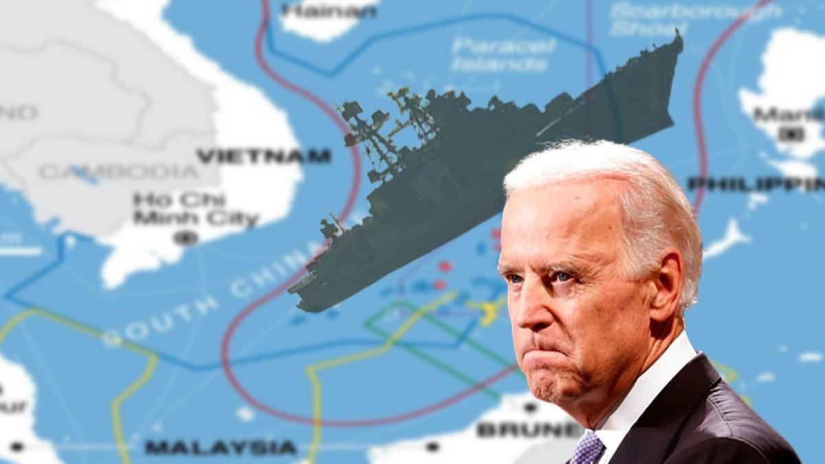 Biden gerilimi trmandryor! Gdml fze destroyerini blgeye gnderip tehdit etti: Sorumlu tutacaz