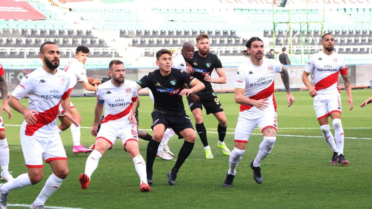 Denizlispor ligin dibine demir att