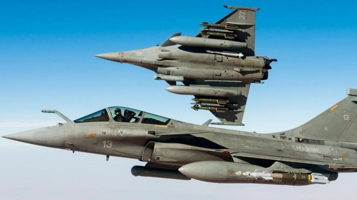 Fransa, Hindistan'n sipari ettii Rafale sava uaklarn gelecek ay teslim edecek 