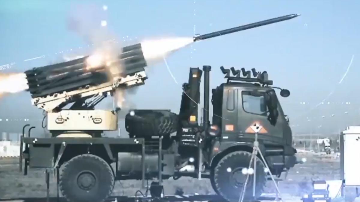 ROKETSAN grntleri paylat! te tamamen yerli ve milli 'NRA T-107/122'