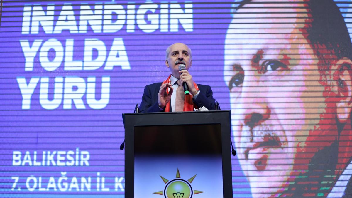 AK Parti Genel Bakanvekili Kurtulmu'tan muhalefete yeni anayasa ars