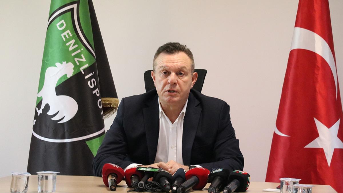 Denizlispor Bakan Ali etin, 8 istifaya ramen grevi brakmyor