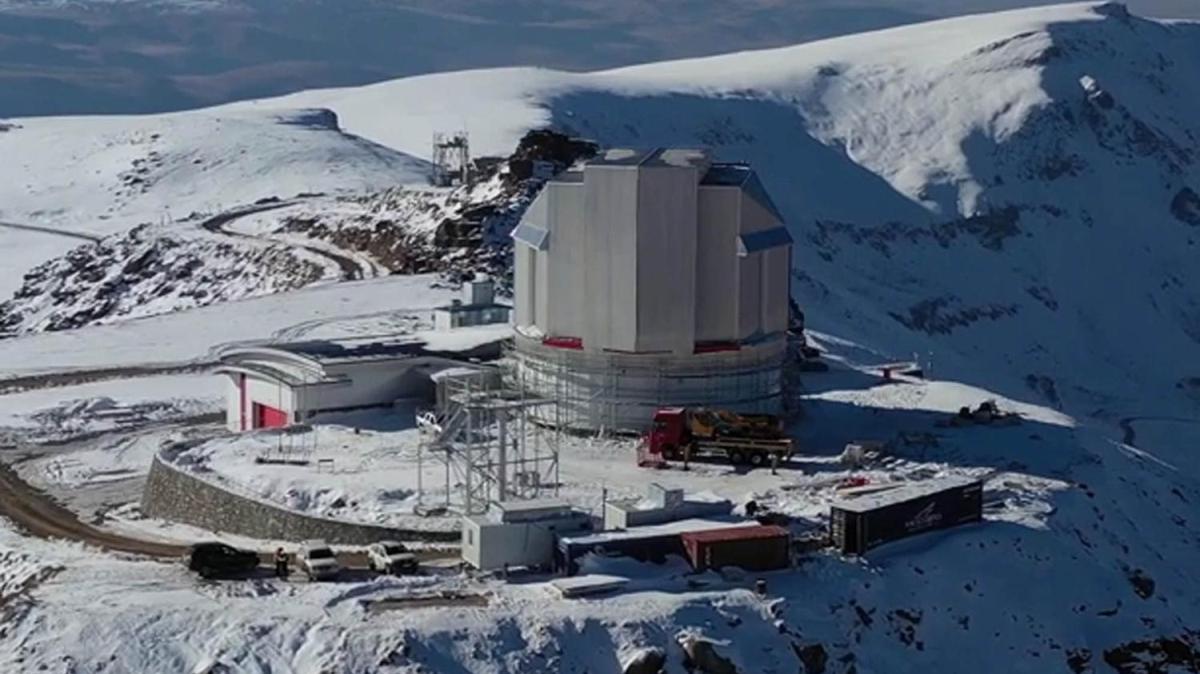 Trkiye'nin en byk optik ve kzltesi teleskobu, ilk  2022'de alacak