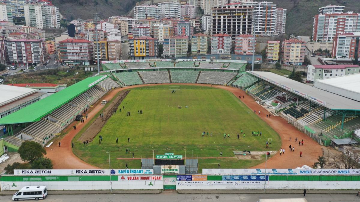 Giresun Atatrk Stad'na veda