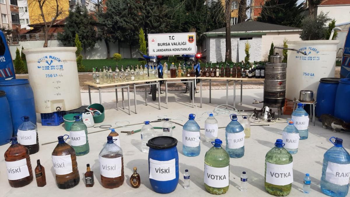 Sahte iki reticilerine jandarma baskn 
